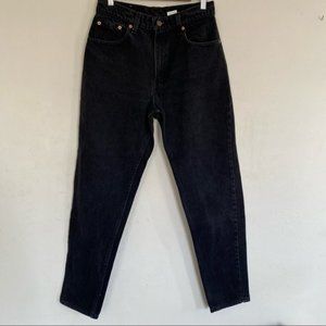 Levi’s 550 Vintage Mom Jeans Black Tapered 9
